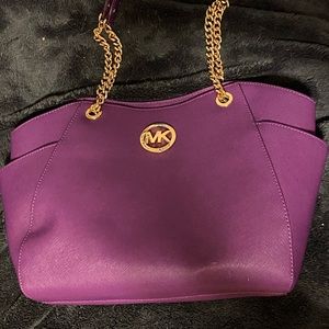 Michael kors purple purse